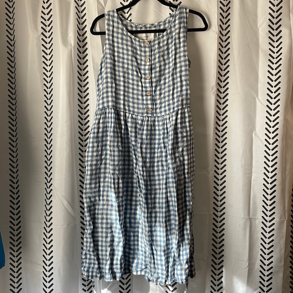 NotPERFECTLINEN Sleeveless Mama dress